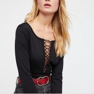 We The Free V Neck Top